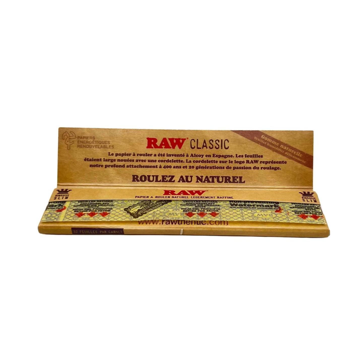 Feuille à rouler slim - RAW (image 2)