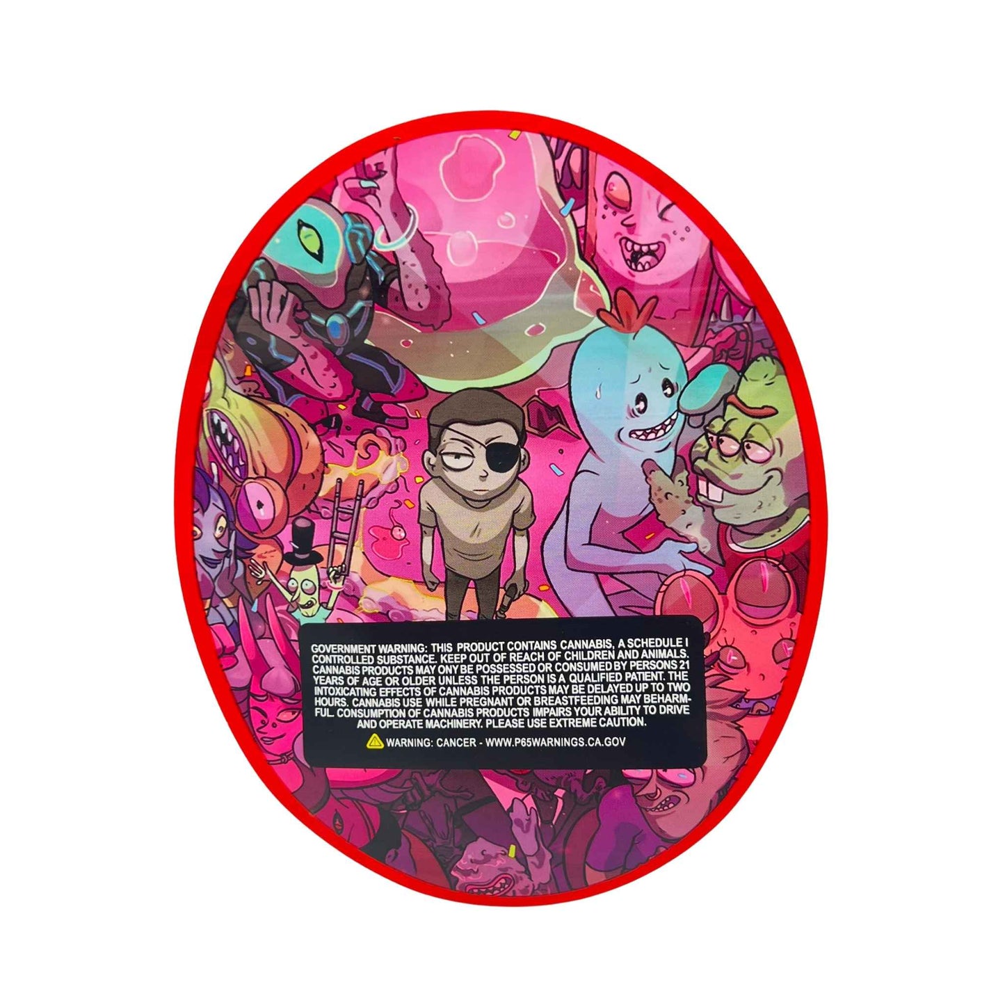 Sachet ZIP 13 x 12 cm - Evil Morty (image 2)