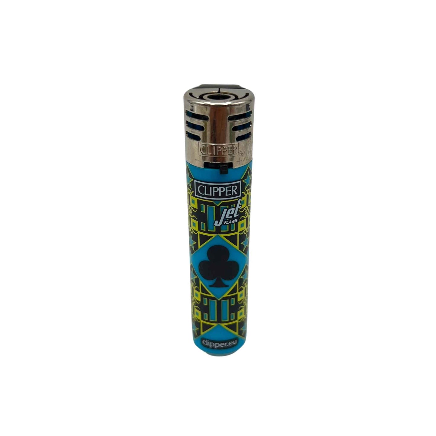 Briquet Clipper jet - Poker (image 2)
