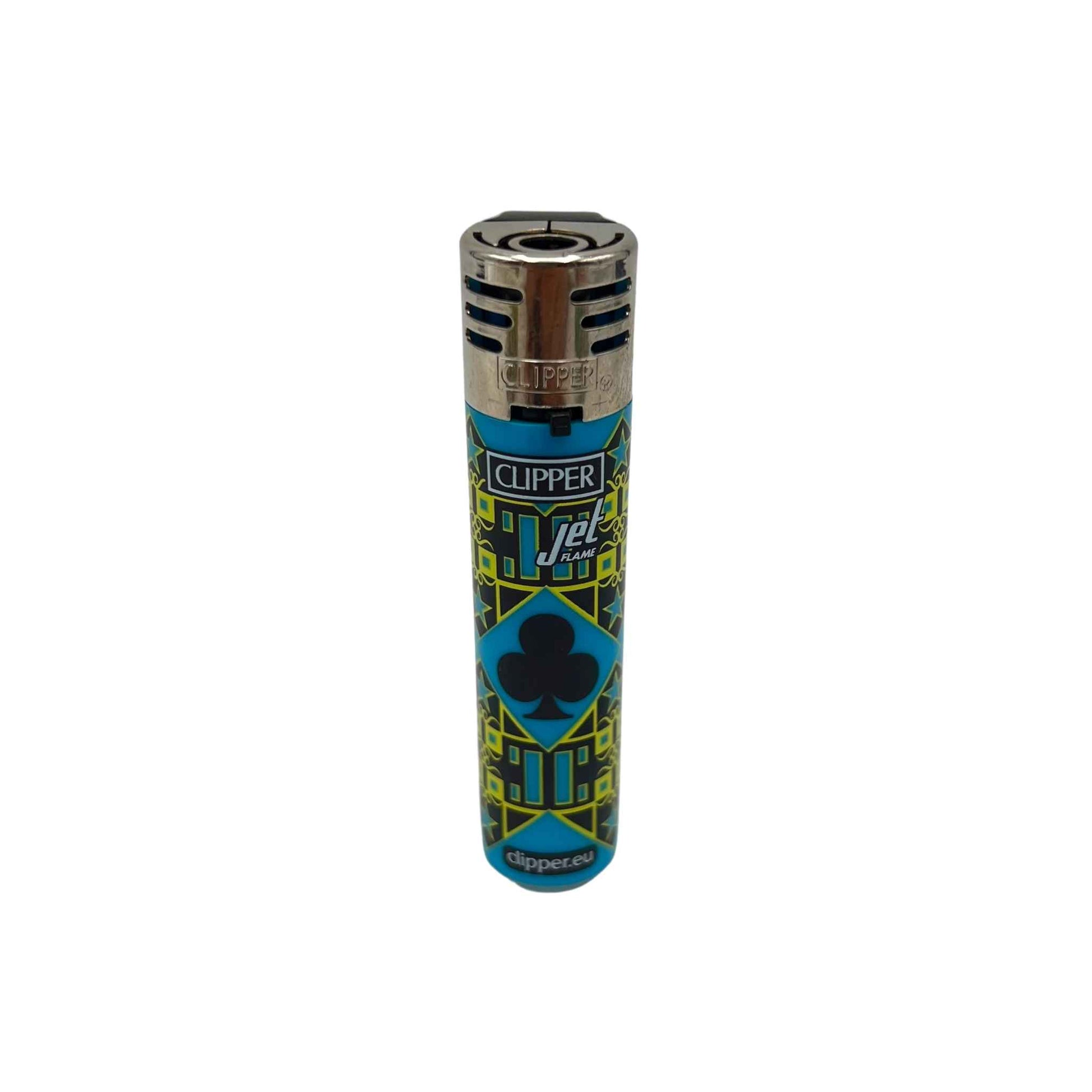 Briquet Clipper jet - Poker (image 2)