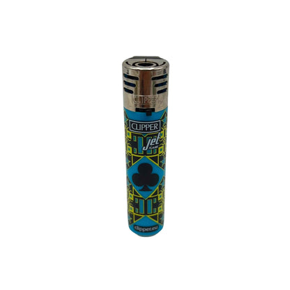 Briquet Clipper jet - Poker (image 2)