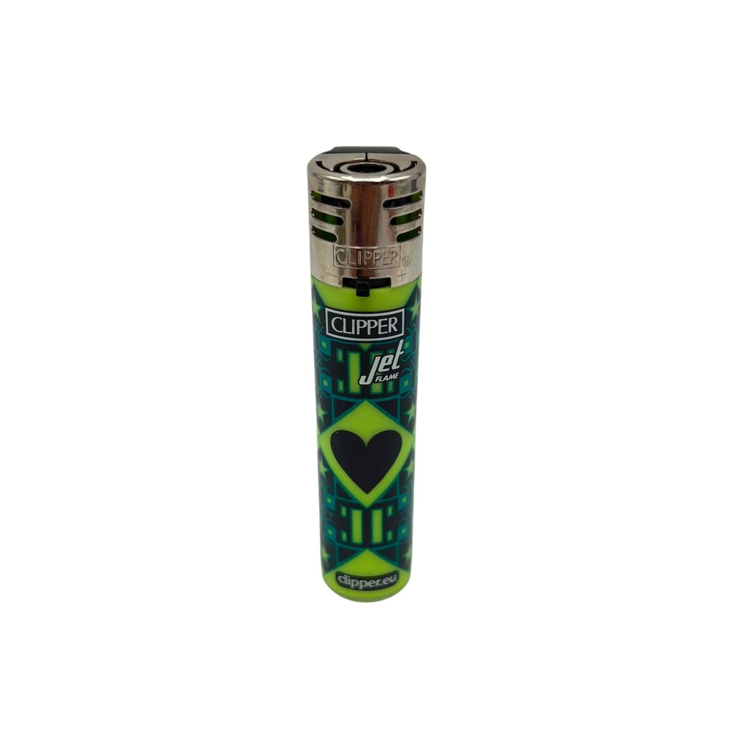 Briquet Clipper jet - Poker (image 3)