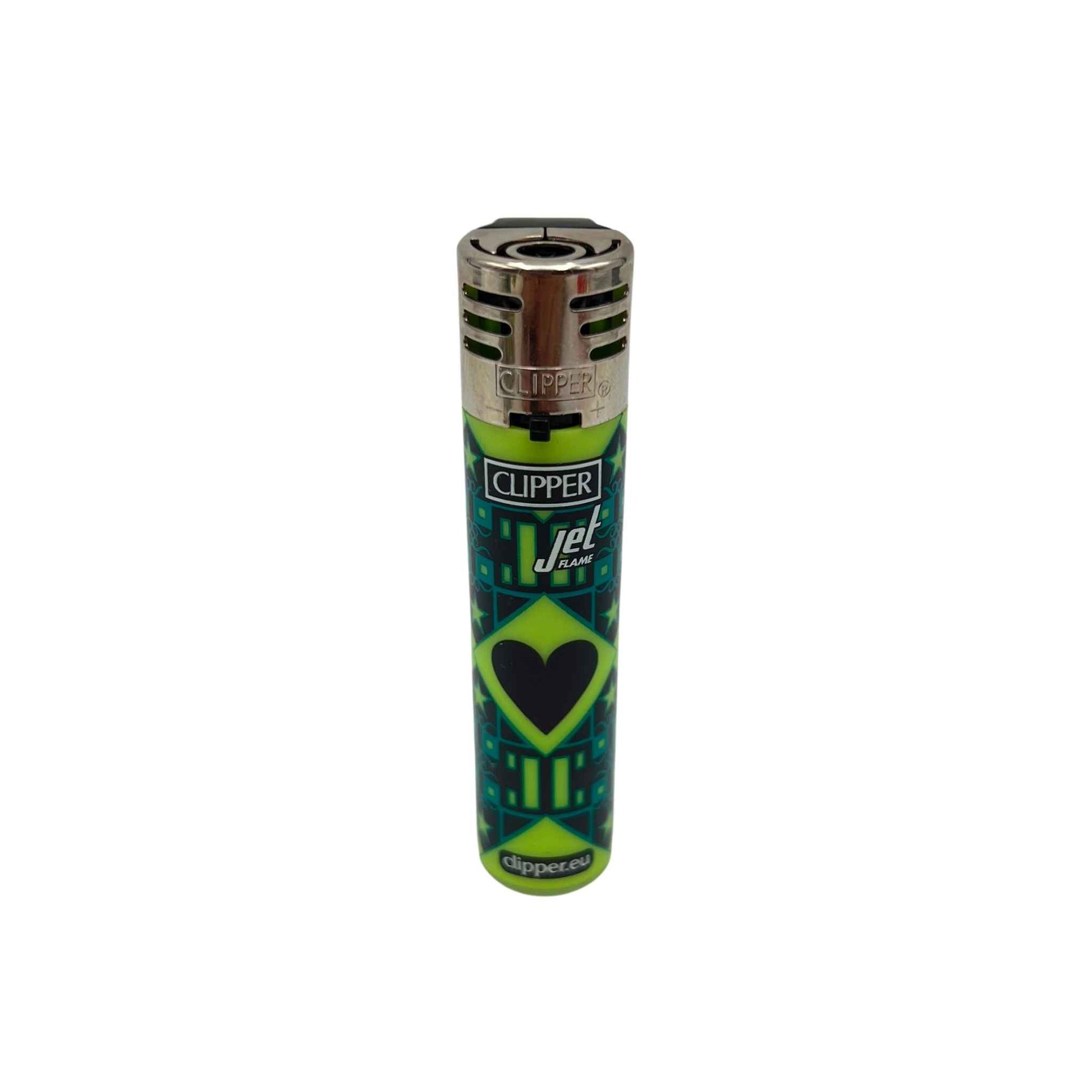 Briquet Clipper jet - Poker (image 3)