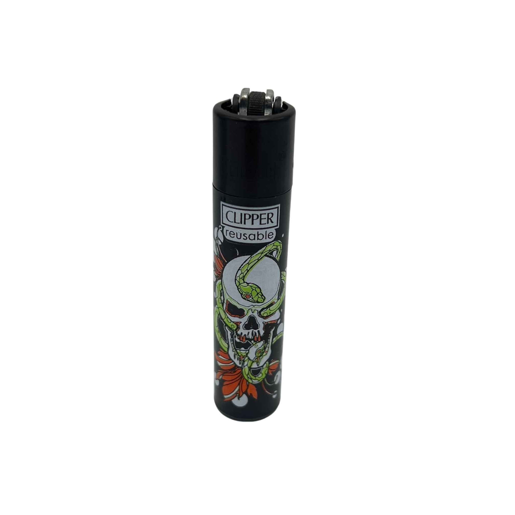 Briquet Clipper - Skull'n Flowers (image 3)