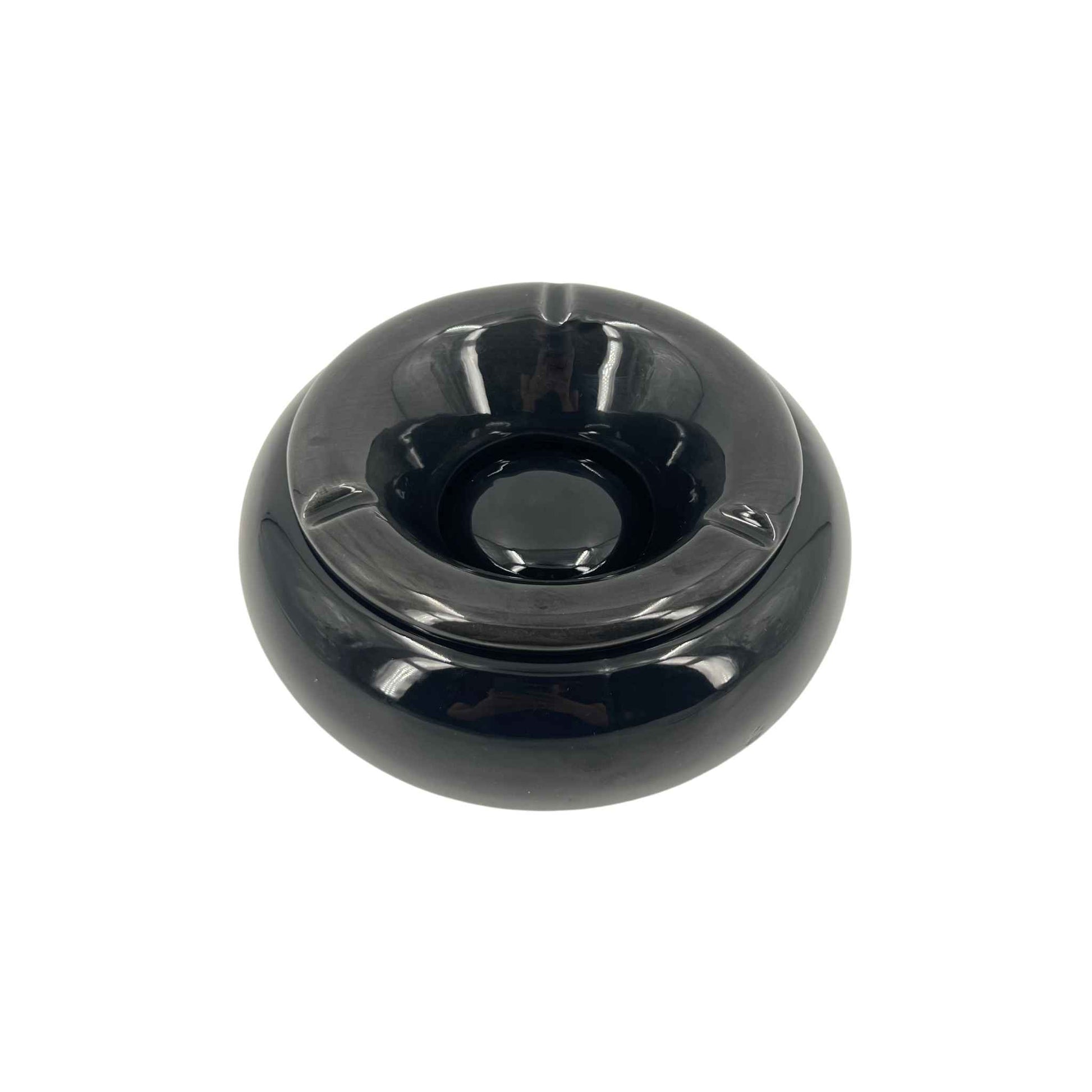 Cendrier en céramique - Noir (image 1)