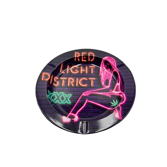 Cendrier en métal – Red light district (image 1)
