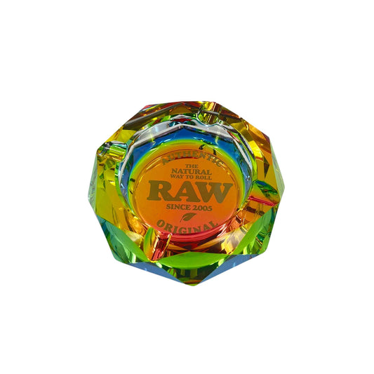 Cendrier en verre - RAW Rainbow (image 1)