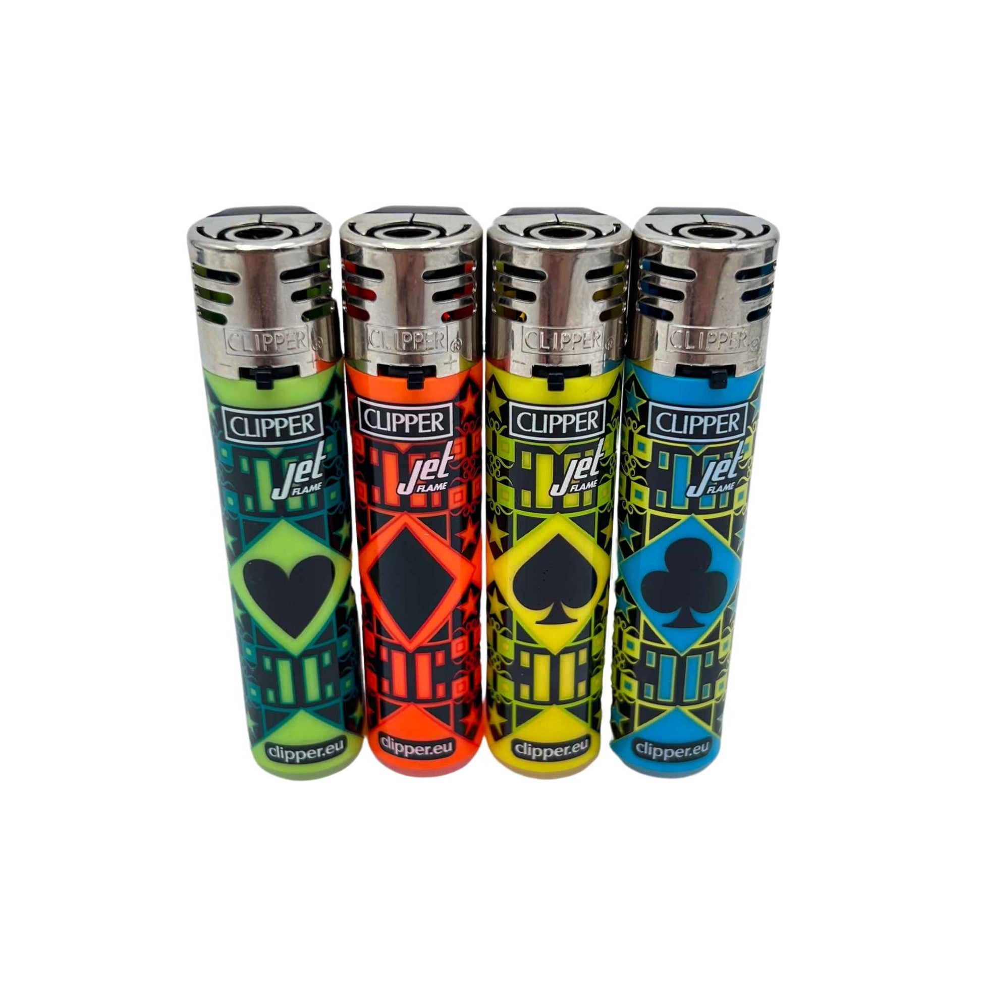 Briquet Clipper jet - Poker (image 5)