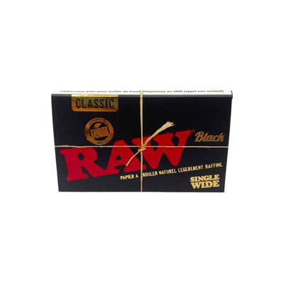 Feuille à rouler regular - RAW Black (image 1)