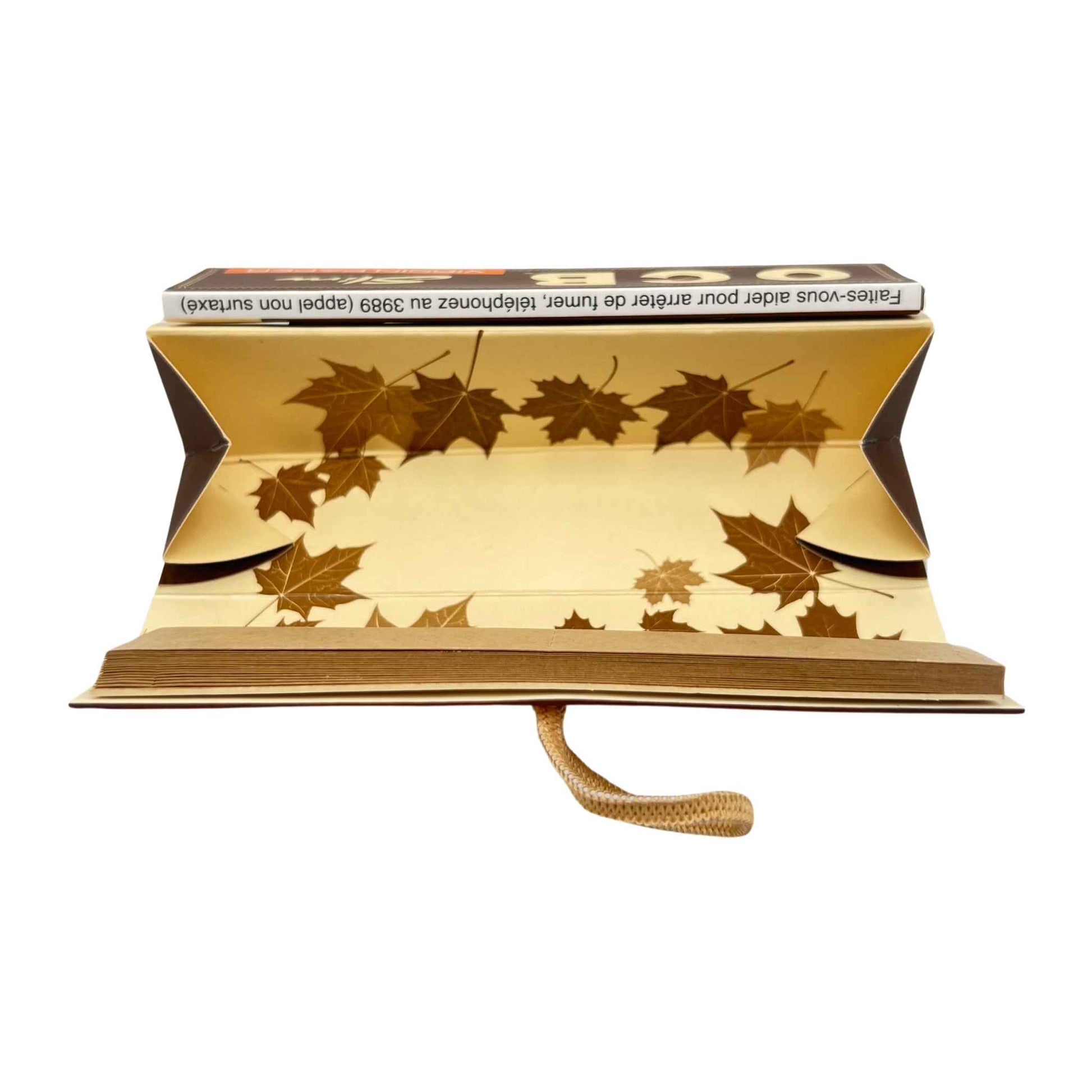 Feuille à rouler slim avec cartons et support de roulage - OCB Virgin (image 3)