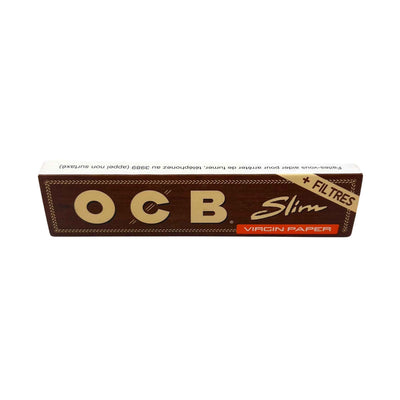 Feuille à rouler slim avec cartons - OCB Virgin (image 1)