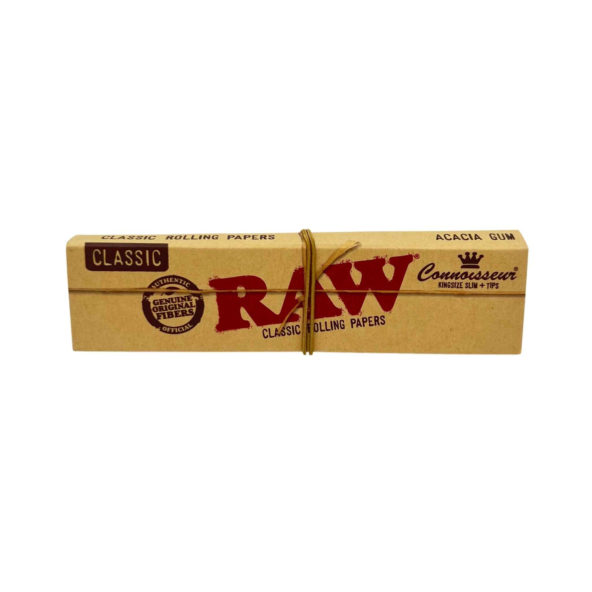 Feuille à rouler slim avec cartons - RAW Conoisseur (image 1)