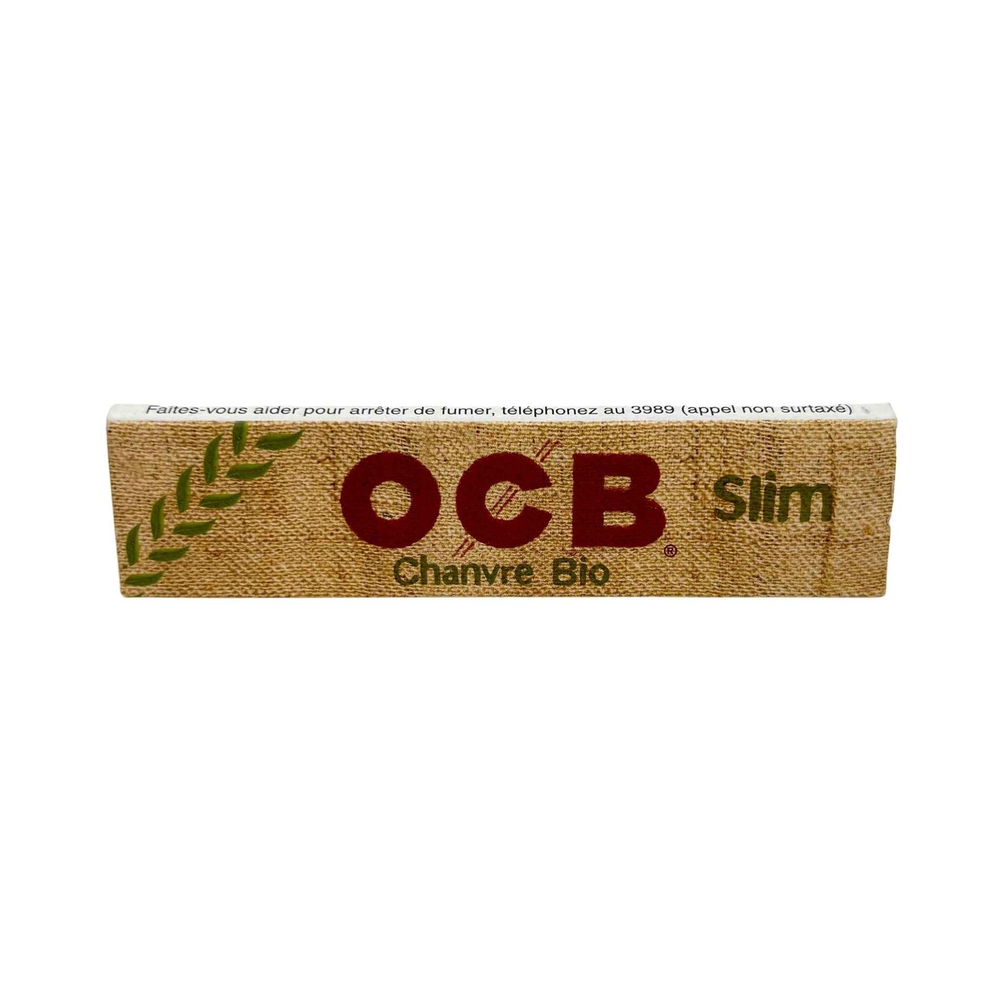 Feuille à rouler slim - OCB Chanvre Bio (image 1)