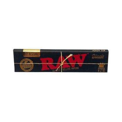 Feuille à rouler slim - RAW Black (image 1)