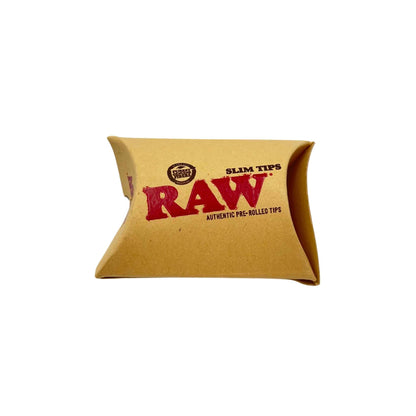 Filtre en carton slim pré roulé - RAW (image 1)