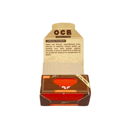 Papier à rouler rolls slim avec cartons - OCB Virgin (image 3)