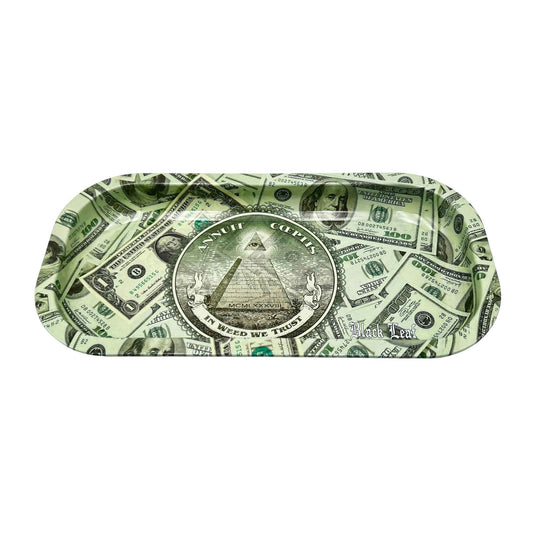 Plateau à rouler - Black Leaf "I weed we trust” (image 1)