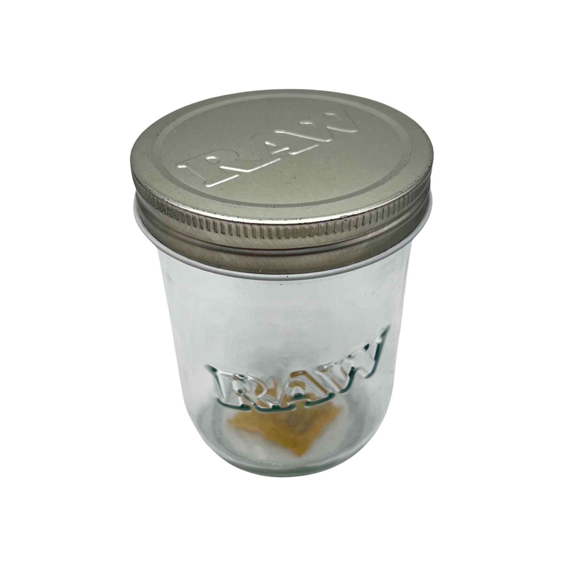 Pot en verre 475mL - RAW Mason Jar (image 1)