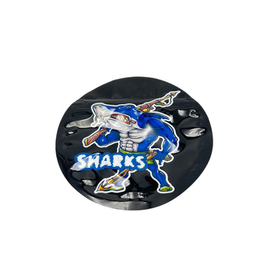 Sachet ZIP 12 x 12 cm - Sharks (image 1)