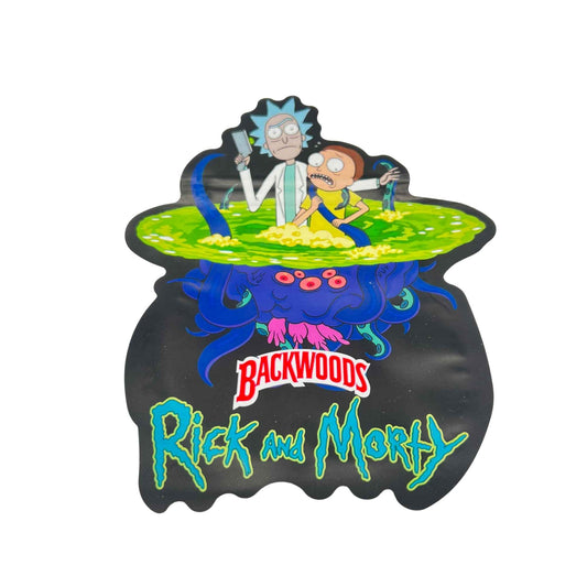 Sachet ZIP 15 x 12 cm - Rick et Morty Acide (image 1)