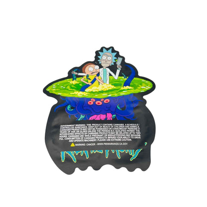 Sachet ZIP 15 x 12 cm - Rick et Morty Acide (image 2)