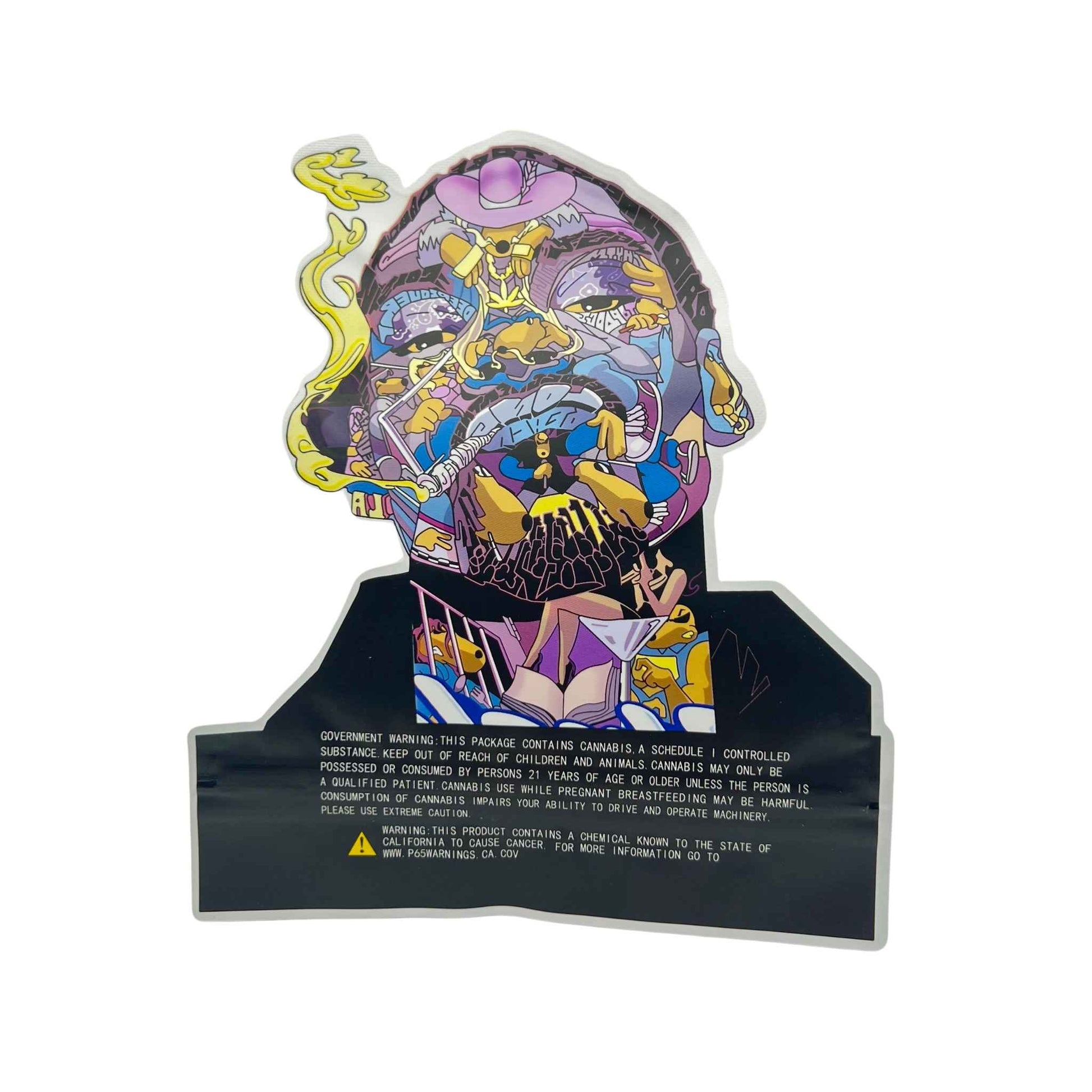 Sachet ZIP 16 x 13 cm - Snoop Dog (image 1)